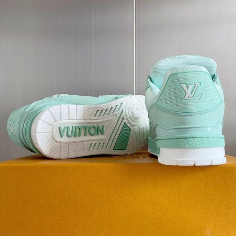 Louis Vuitton LV Trainer Mint Green White