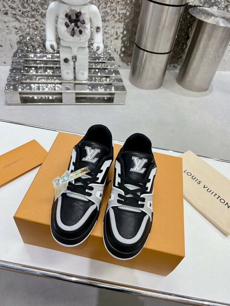 Louis Vuitton LV Trainer Black Grey White