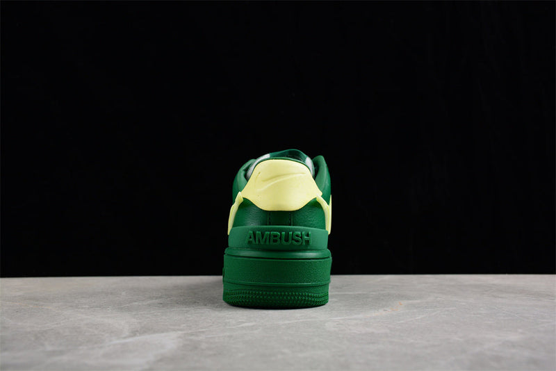 AMBUSH X NIKE AIR FORCE 1 LOW PINE GREEN AND CITRON