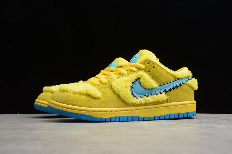 Nike SB Dunk Low Grateful Dead Bears Opti Yellow CJ5378 700