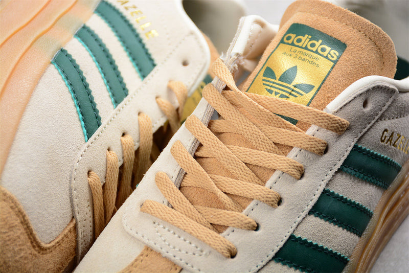 Adidas Gazelle Bold Magic Beige Collegiate Green