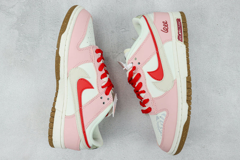 NIKE SB DUNK LOW DUBLO BRANCO ROSA