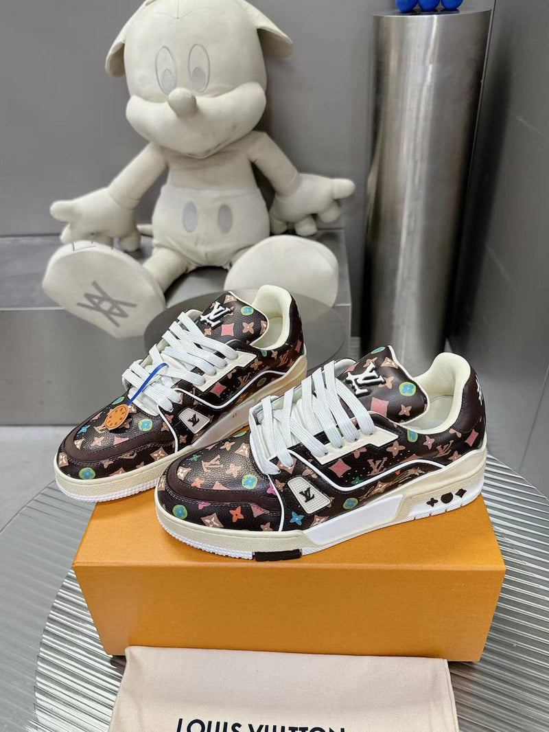 Louis Vuitton by Tyler, the Creator LV Trainer Mocha Multicolor