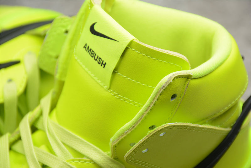 NIKE DUNK HIGH X AMBUSH 'FLASH LIME'