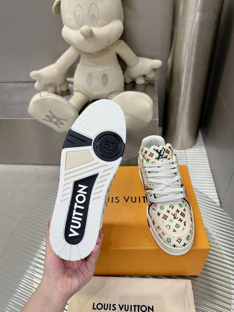 Louis Vuitton by Tyler, the Creator LV Trainer Beige