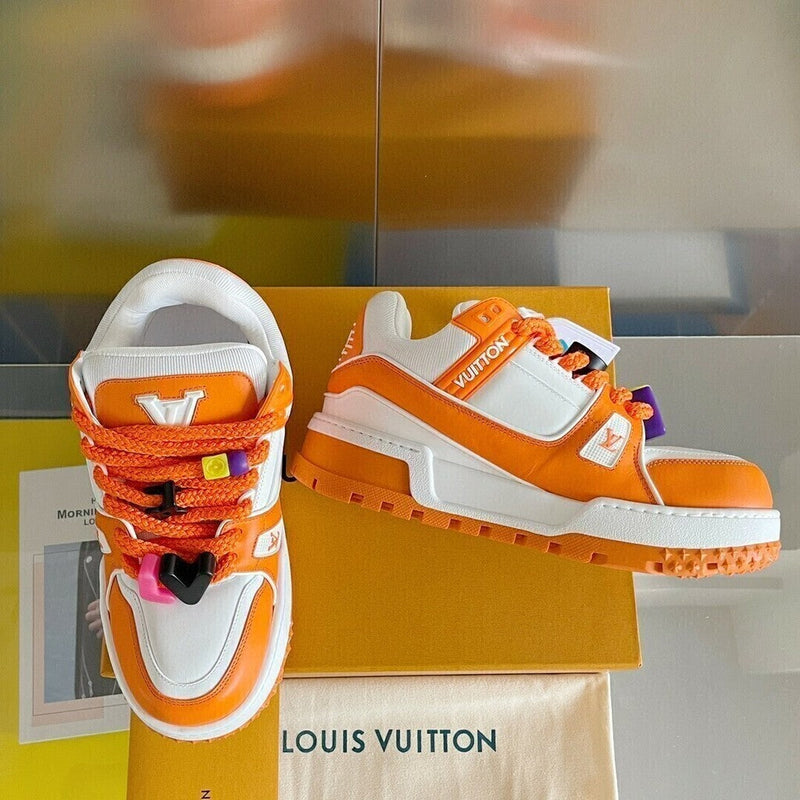 Louis Vuitton LV Trainer Maxi Orange