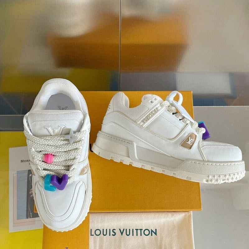 Louis Vuitton LV Trainer Maxi White