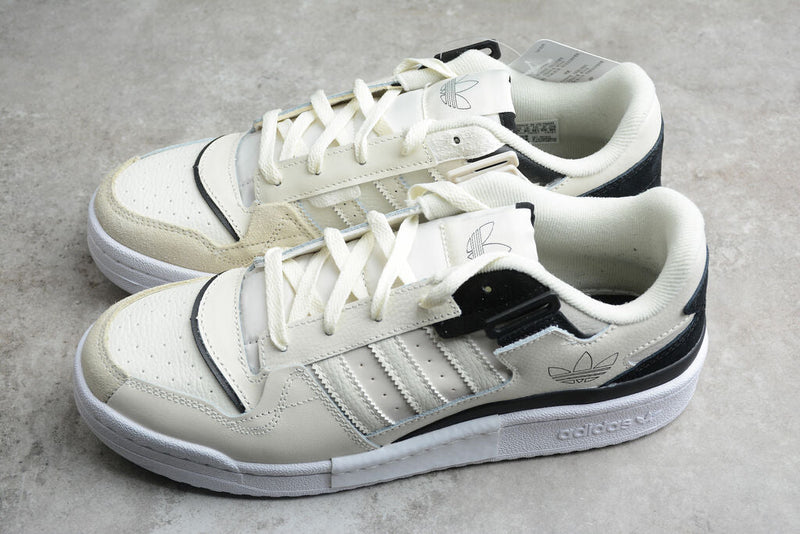 Adidas Forum Exhibit Low Cream White Black