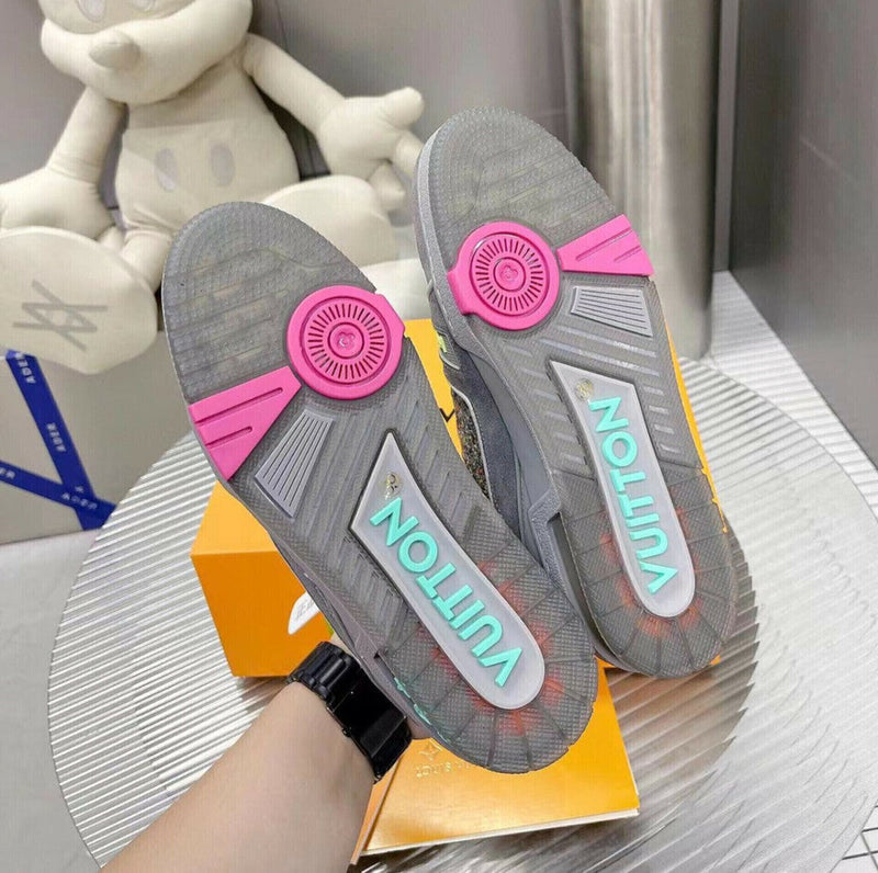 Louis Vuitton Trainer Grey Multicolor