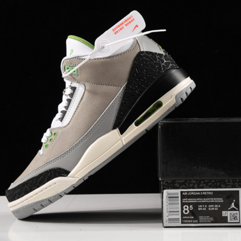 Jordan 3 Retro Chlorophyll 136064-006