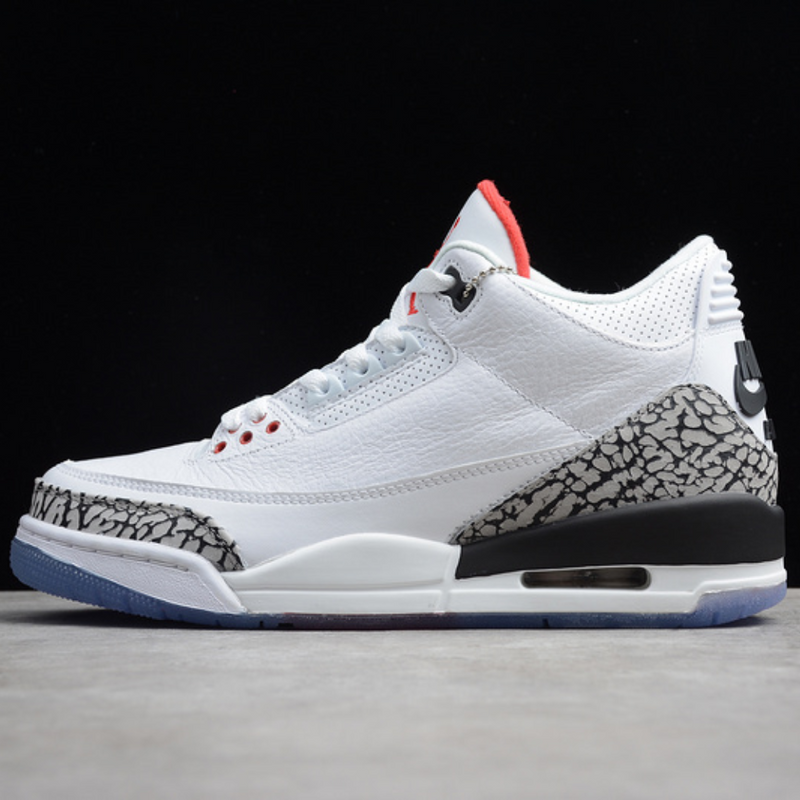 Jordan 3 Retro Free Throw Line White Cement 923096-101