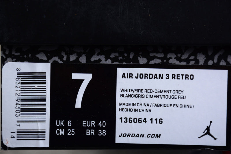 Jordan 3 Retro Hall of Fame 136064-116