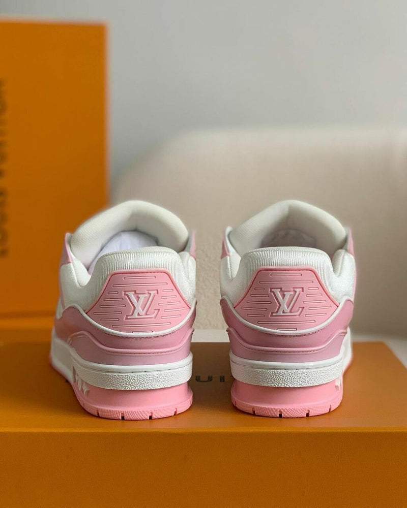 Louis Vuitton Trainer Pink Rose