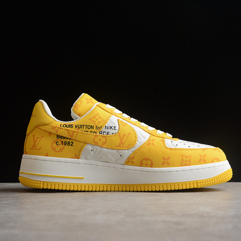 Nike Air Force 1 Low Louis Vuitton Amarelo