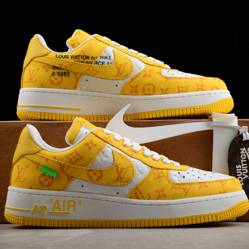 Nike Air Force 1 Low Louis Vuitton Amarelo