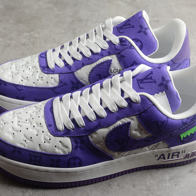 Nike Air Force 1 Low Louis Vuitton Roxo