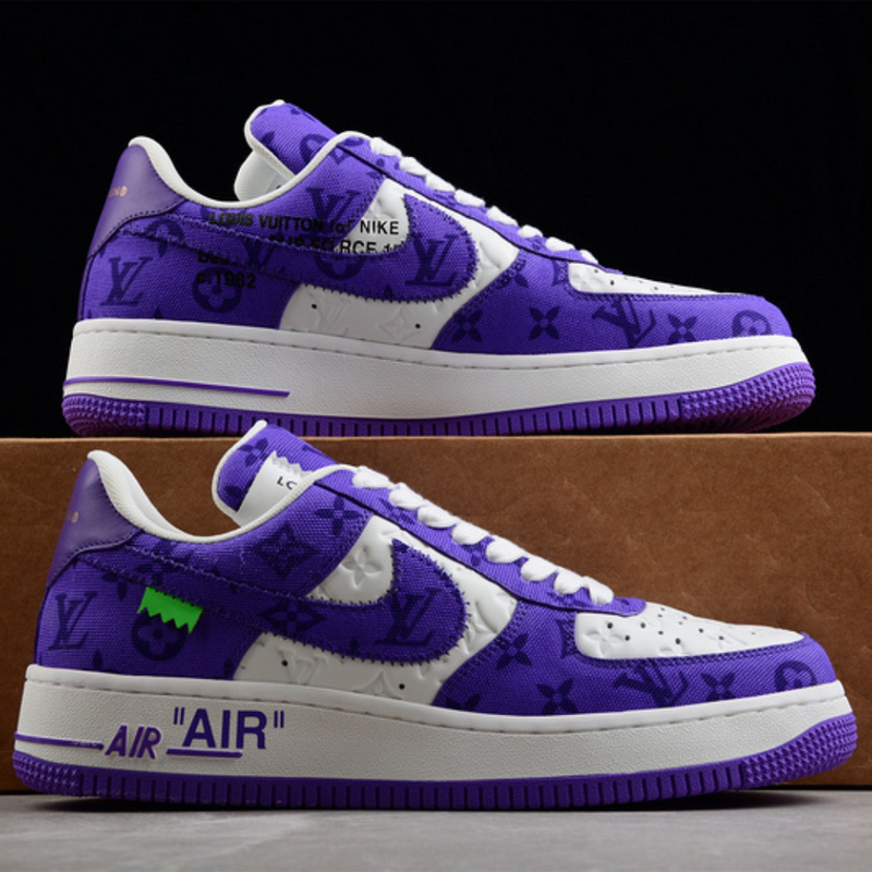 Nike Air Force 1 Low Louis Vuitton Roxo