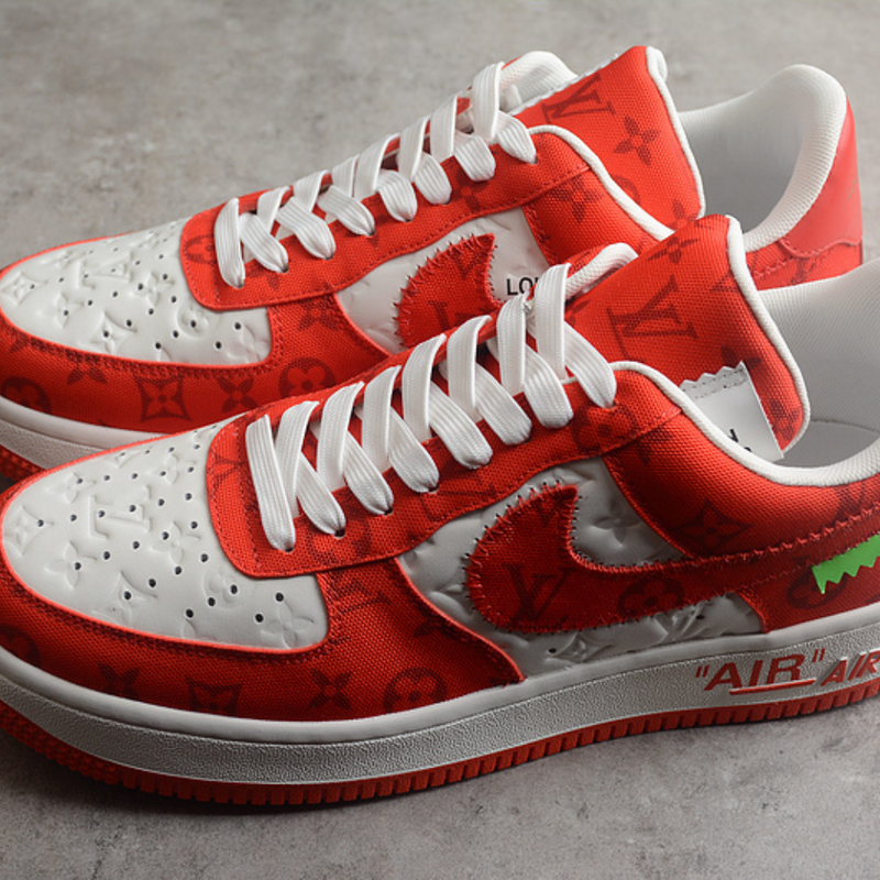 Nike Air Force 1 Low Louis Vuitton Vermelho