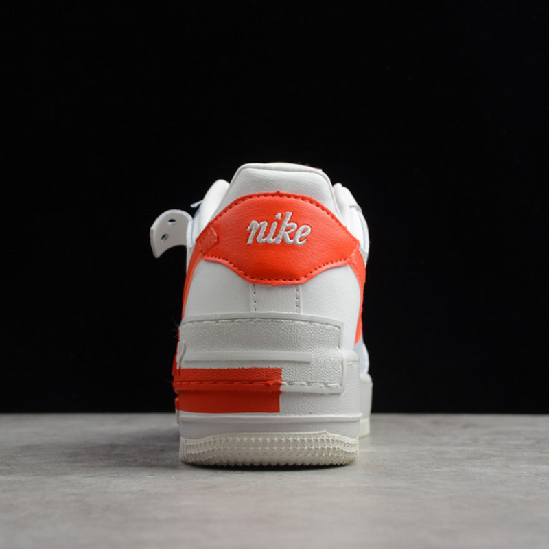 Nike Air Force 1 Low Shadow Summit White Team Orange CQ9503-100