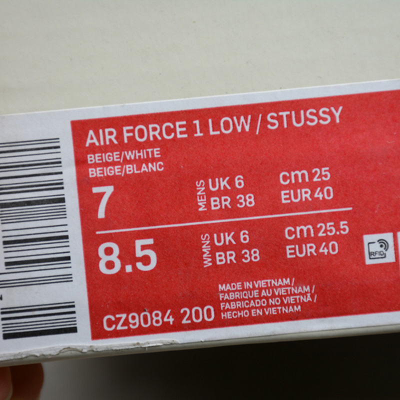 Nike Air Force 1 Low Stussy Fossil ' ALOK ' CZ9084-200