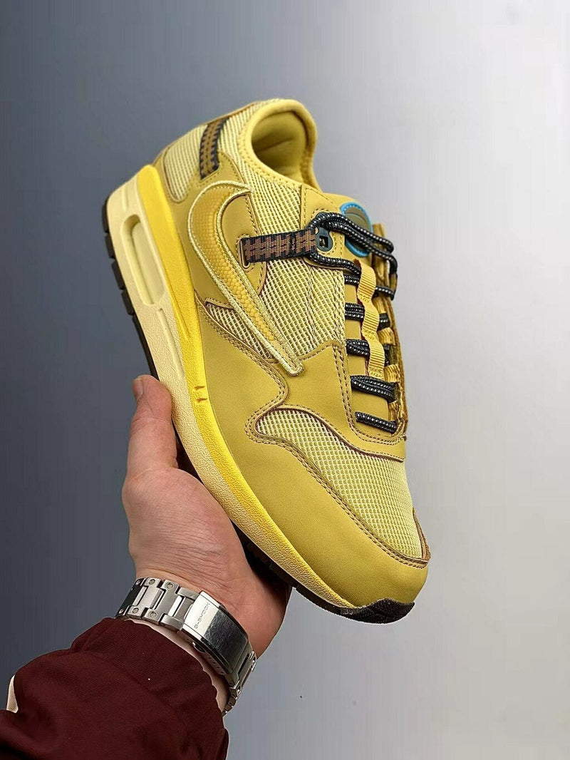 Nike Air Max 1 Travis Scott Cactus Jack Saturn Gold DO9392 700