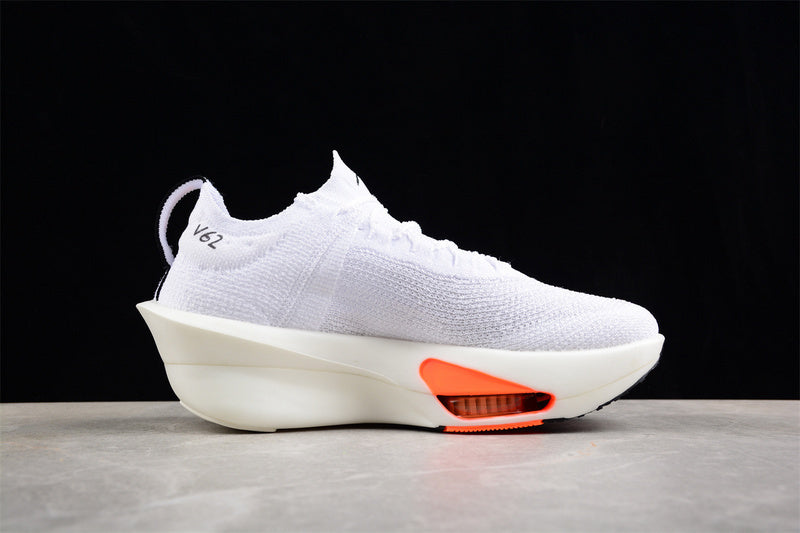 NIKE AIR ZOOM ALPHAFLY NEXT% 3 PROTO BRANCO/PRETO/LARANJA ZD6206-130