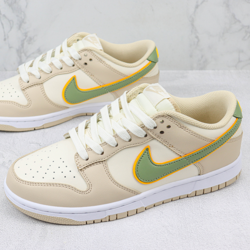 Nike Dunk Low Pale Ivory Oil Green FQ6869-131