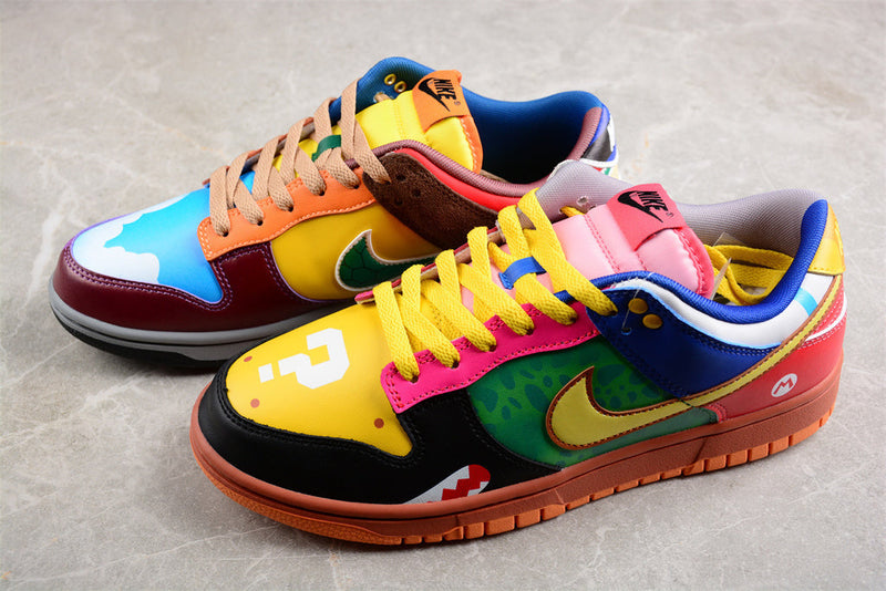 Nike Dunk Low Super Mario Custom DH0952-100