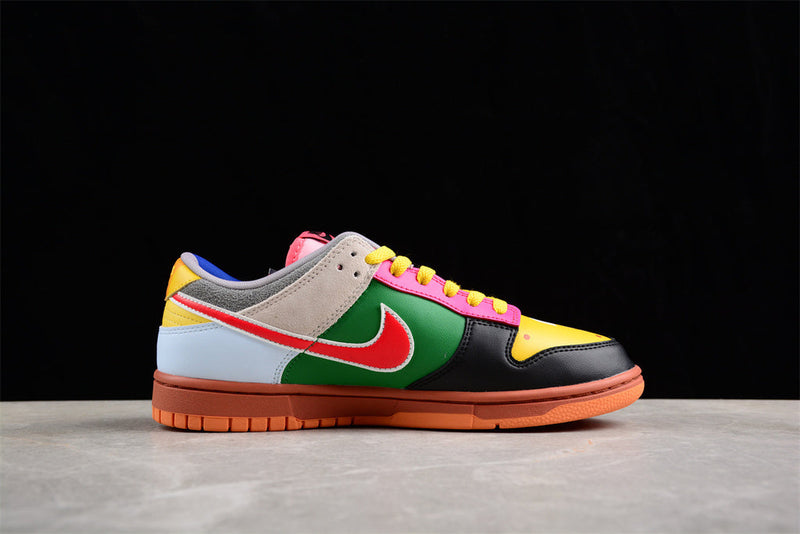 Nike Dunk Low Super Mario Custom DH0952-100