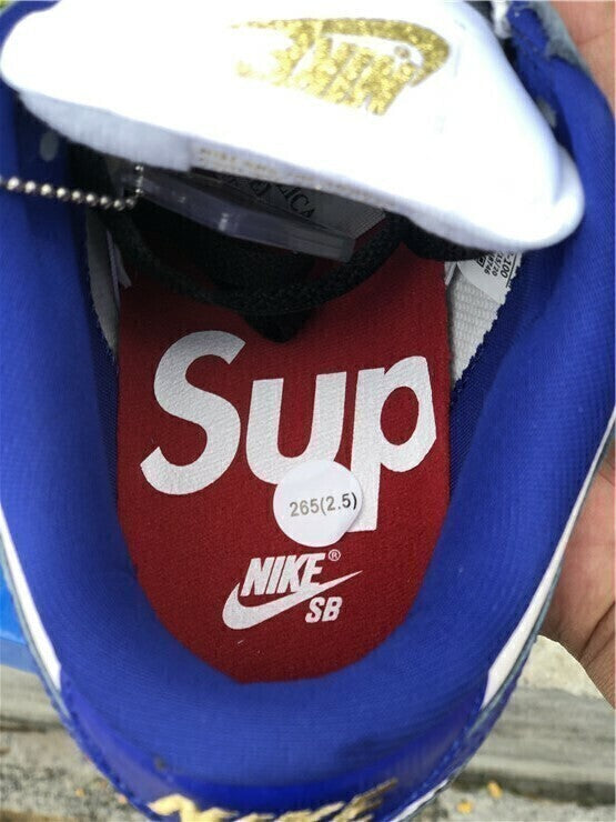 Nike SB Dunk Low Supreme Stars Hyper Royal DH3228 100