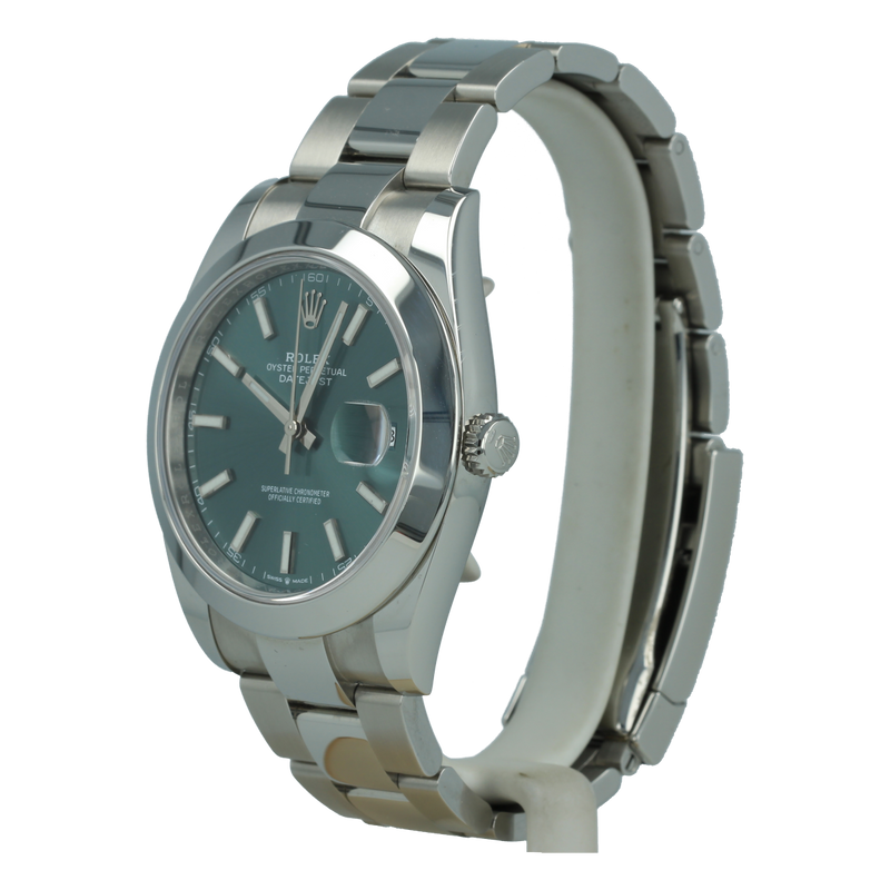 Rolex Datejust 126300 41mm Green Dial