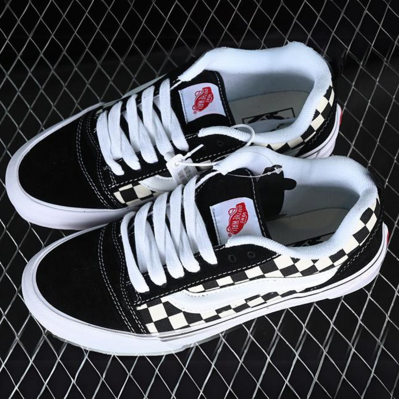 VANS KNU SKOOL VR3 CLASSICS WHITE BLACK