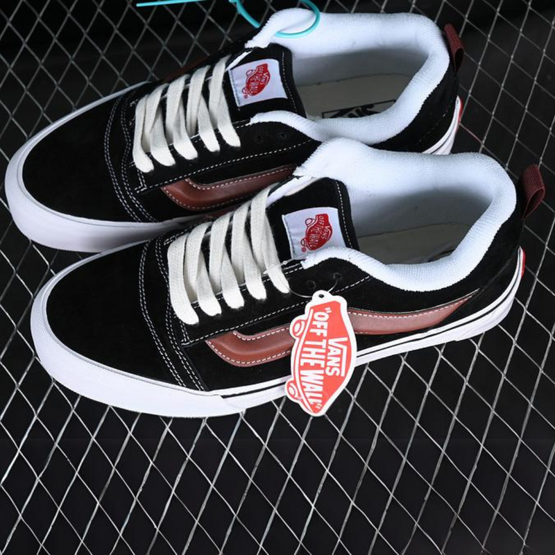 VANS KNU SKOOL VR3 LX WHITE/BLACK/BROWN VN0009QC2Q1