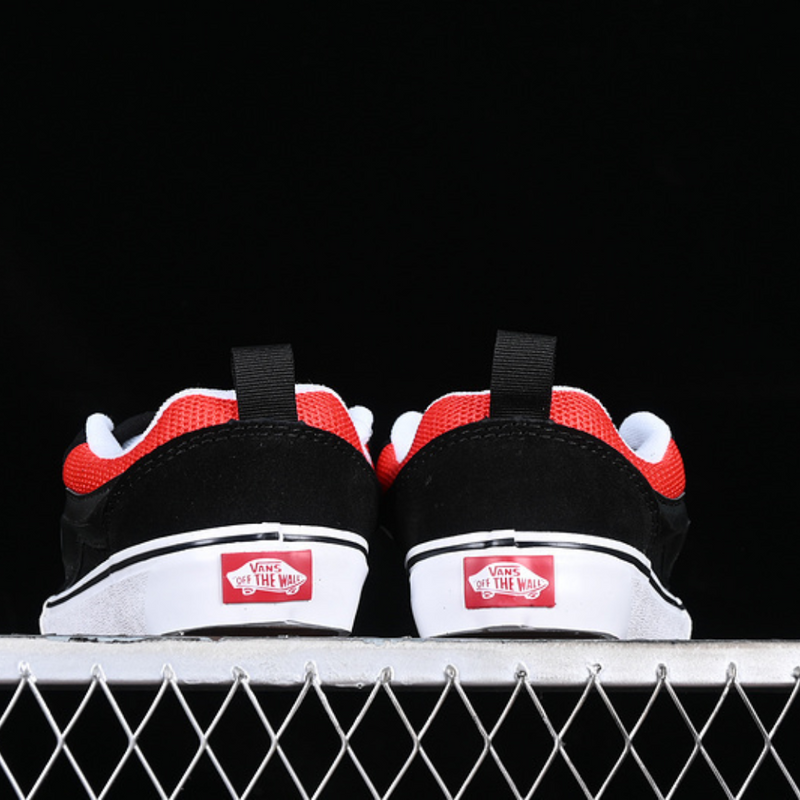 VANS KNU SKOOL VR3 LX WHITE/BLACK/RED VN0009QCOUR