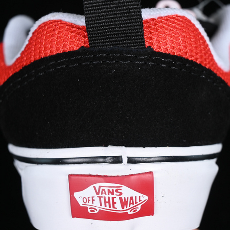 VANS KNU SKOOL VR3 LX WHITE/BLACK/RED VN0009QCOUR