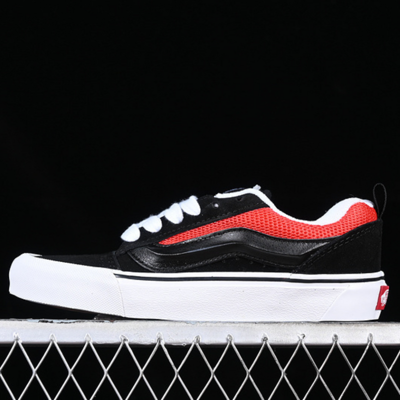 VANS KNU SKOOL VR3 LX WHITE/BLACK/RED VN0009QCOUR