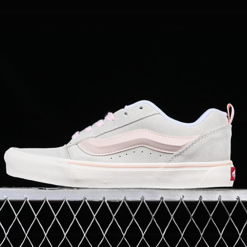 VANS KNU SKOOL VR3 LX WHITE/GREY/PINK VN0009QCPNK