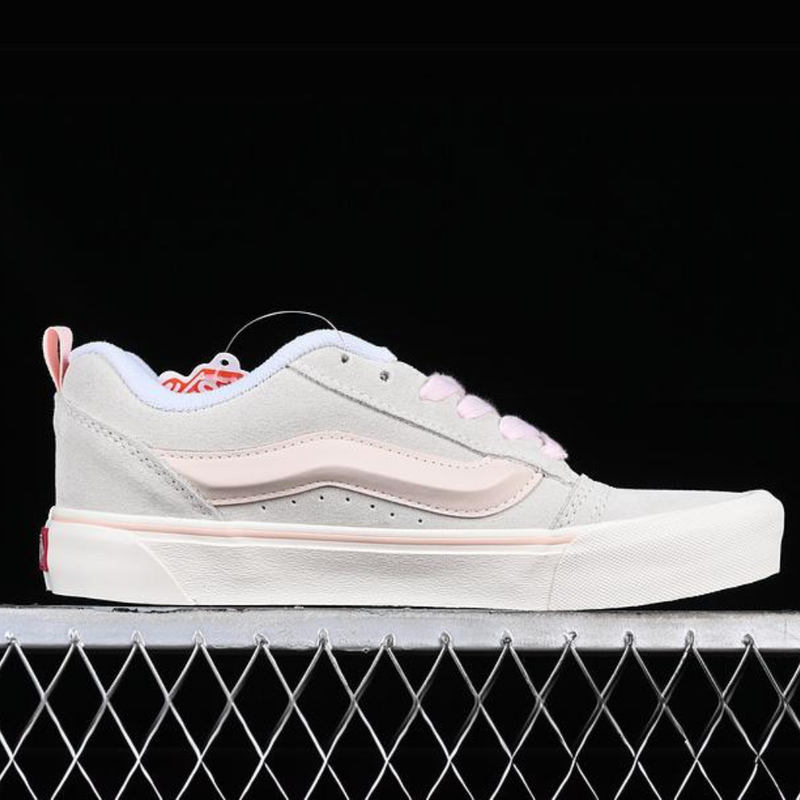 VANS KNU SKOOL VR3 LX WHITE/GREY/PINK VN0009QCPNK