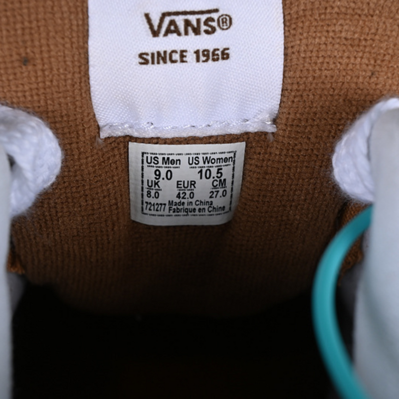 VANS KNU SKOOL WHITE BROWN