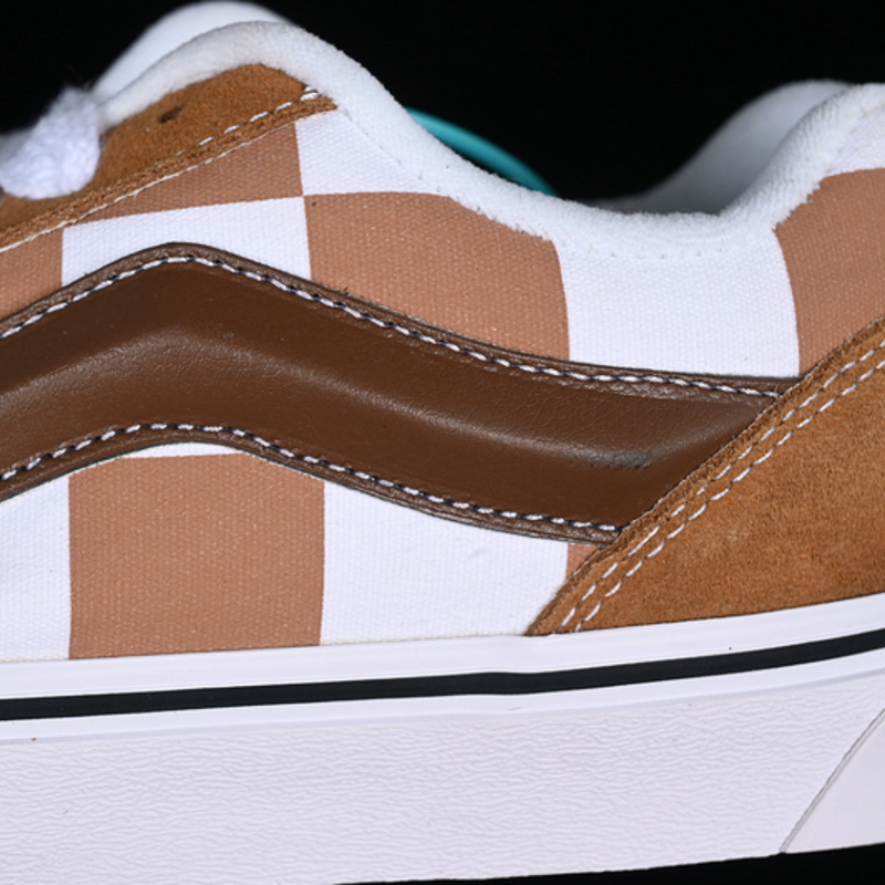 VANS KNU SKOOL WHITE BROWN