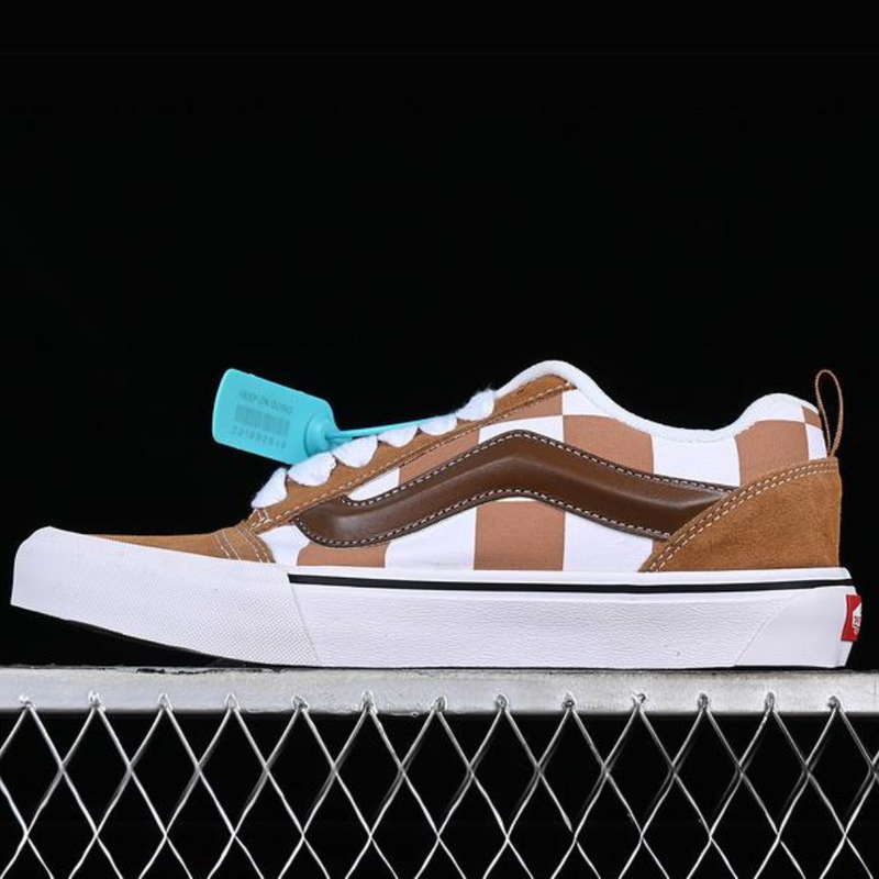 VANS KNU SKOOL WHITE BROWN