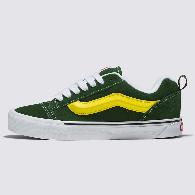 VANS KNU SKOOL WHITE GREEN YELLOW