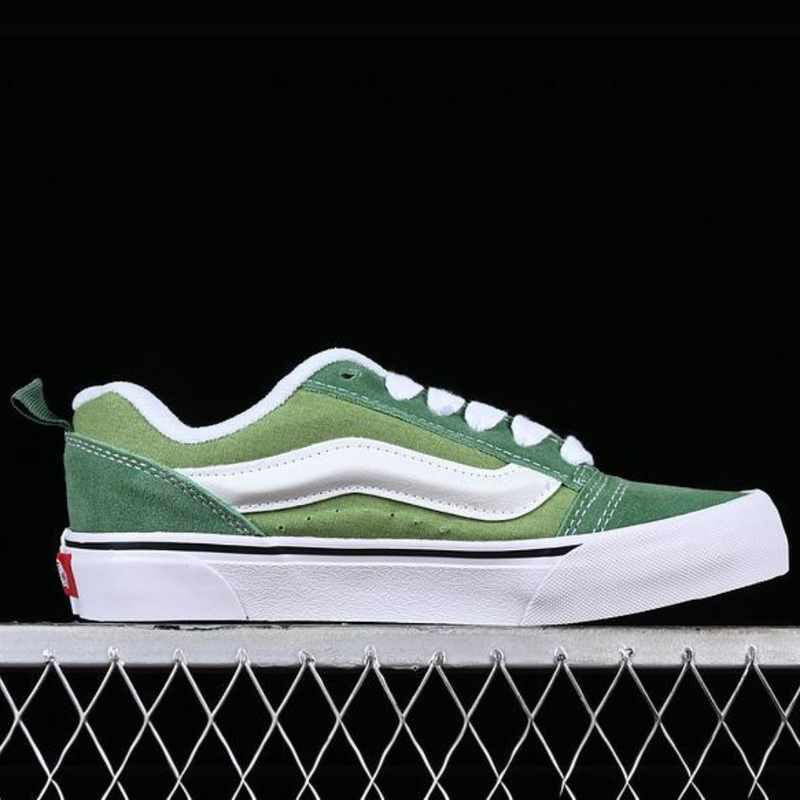 VANS KNU SKOOL WHITE GREEN