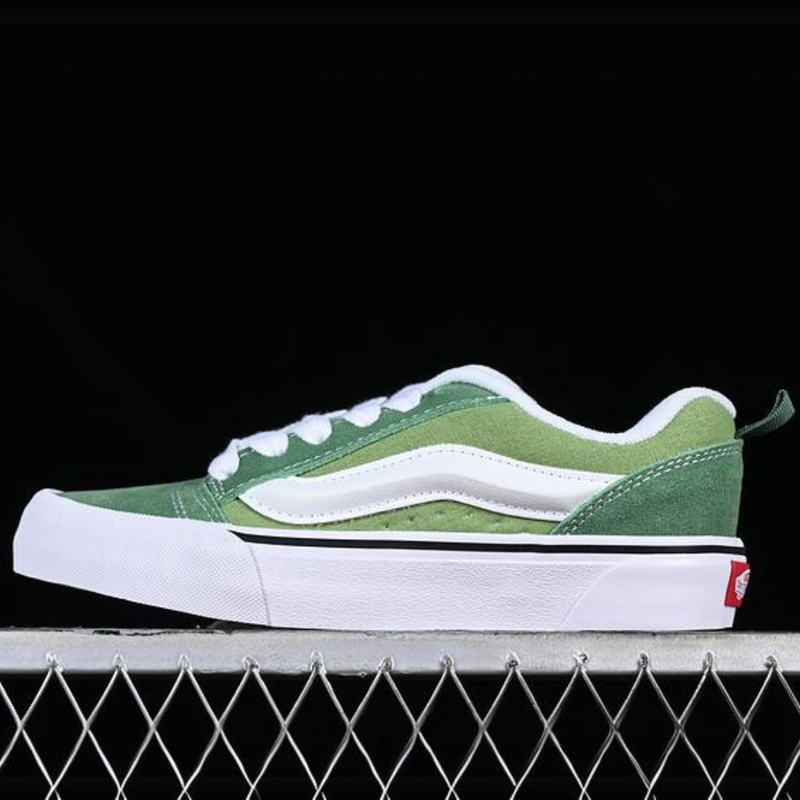 VANS KNU SKOOL WHITE GREEN