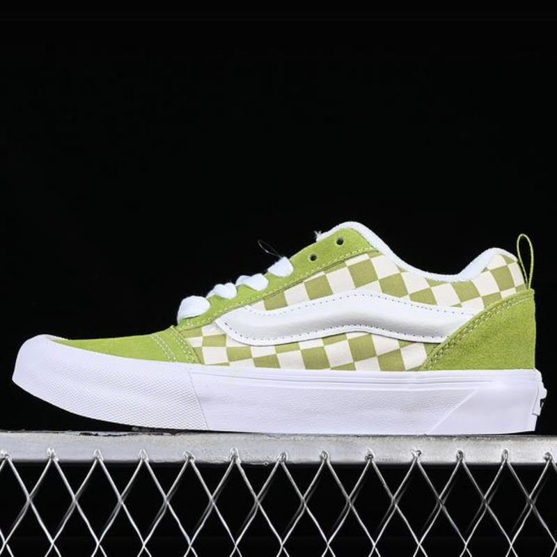 VANS KNU SKOOL WHITE GREEN