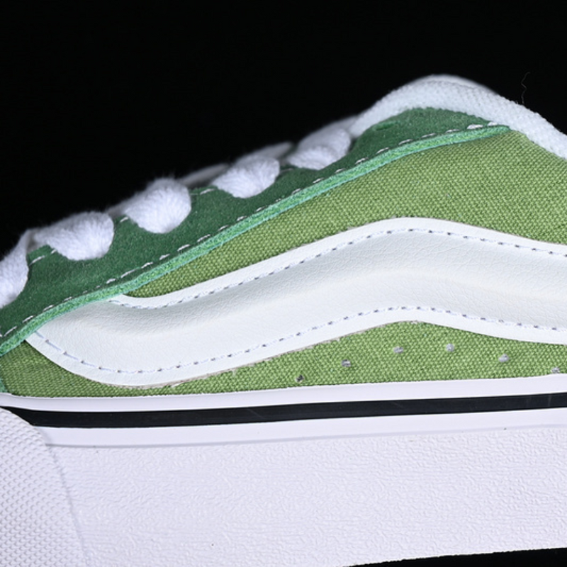 VANS KNU SKOOL WHITE GREEN