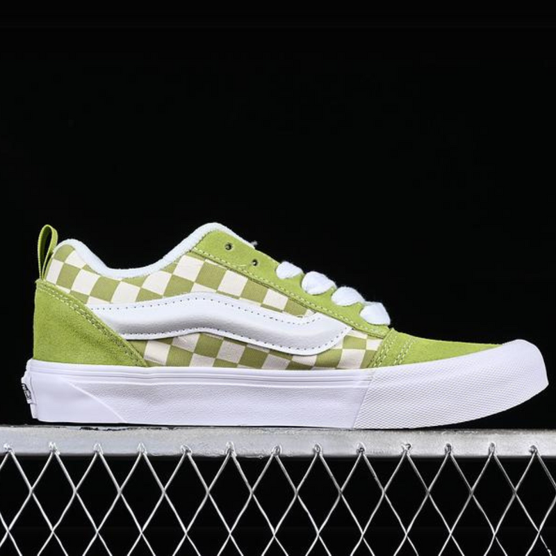 VANS KNU SKOOL WHITE GREEN