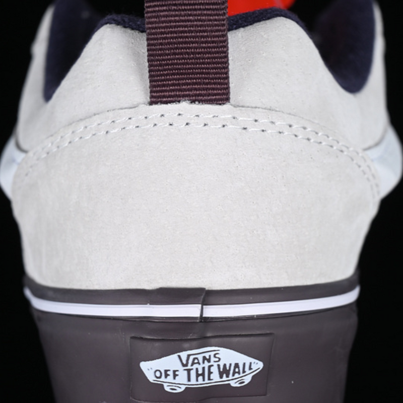 VANS KNU SKOOL WHITE GREY PINL BLACK