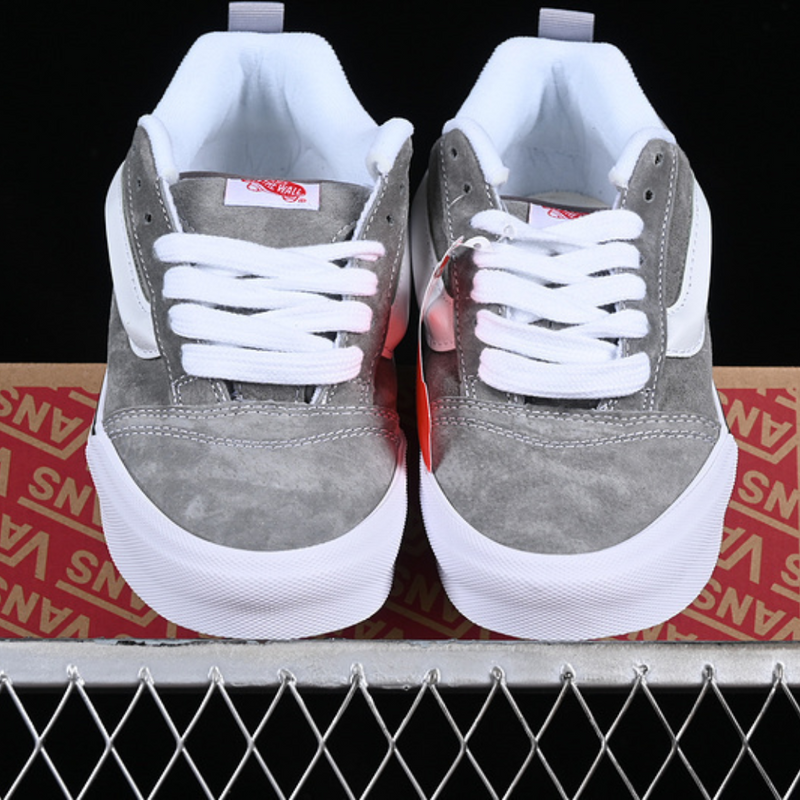 VANS KNU SKOOL WHITE GREY