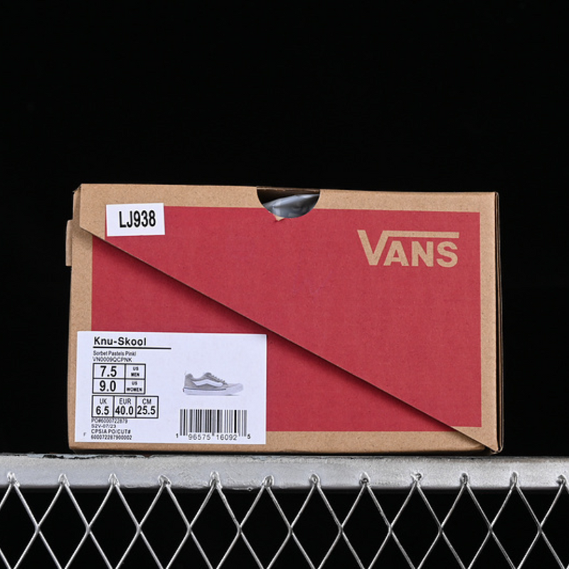 VANS KNU SKOOL WHITE GREY